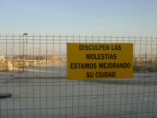 Curiosa imagen en Parla, al sur de Madrid