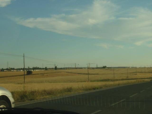 El otro lado de la carretera en Brunete